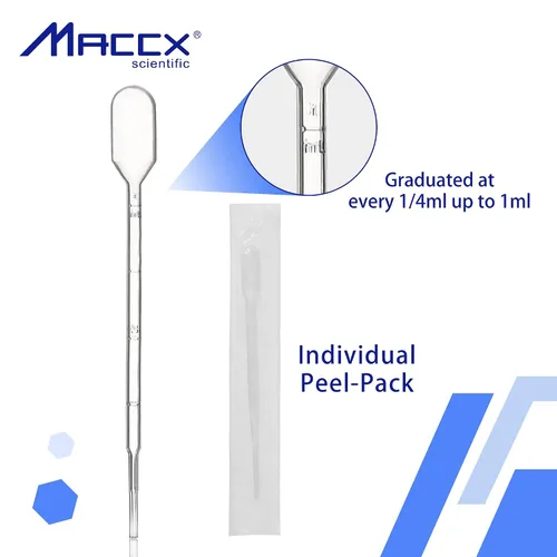 Vista 3 de 100 pipetas de transferencia estériles, vol. 0.1 fl oz, 0.0 fl oz graduadas, 5.512 in de largo, pipetas de aceites esenciales