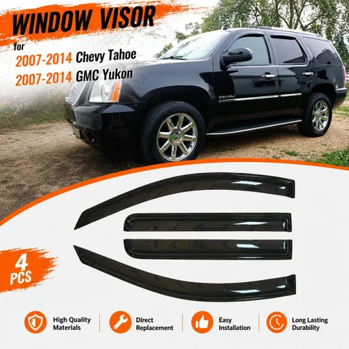 Vista 2 de 4 protectores de lluvia originales para Chevy 2007-2014 Tahoe 94514