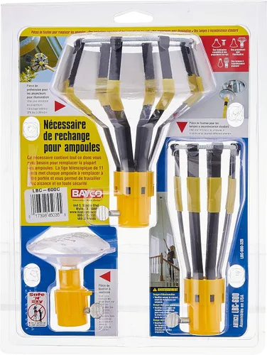 Vista 3 de Bayco LBC-600 C Deluxe - Juego para cambiar focos Deluxe, LBC-600C