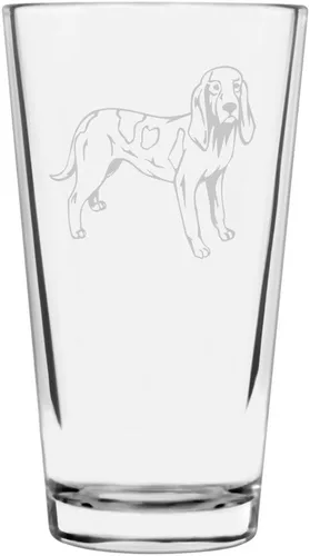 Vista 262 de Podenco Canario - Vaso de pinta de 16 onzas con temática de perro personalizado