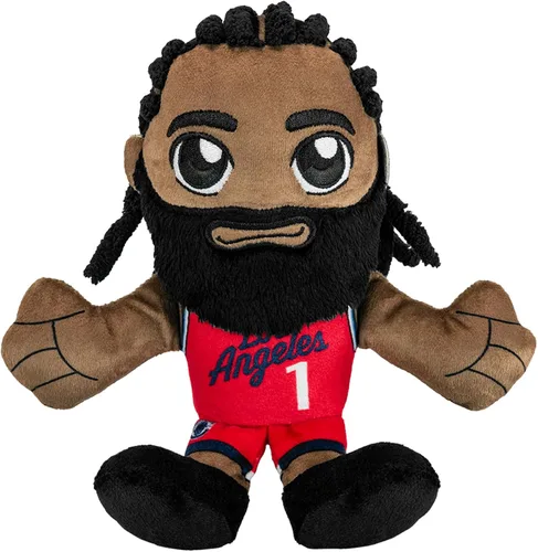 Vista 8 de Bleacher Creatures Atlanta Hawks Trae Young - Peluche Kuricha de 8 pulgadas, suave inspirado en Chibi