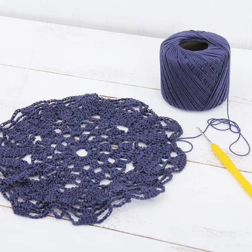 Vista 9 de Hilo de croché Threadart, 100 % algodón, talla 10 Soft pure cotton crochet thread for lace, doilies, amigurumi and crafts. Smooth finish with
