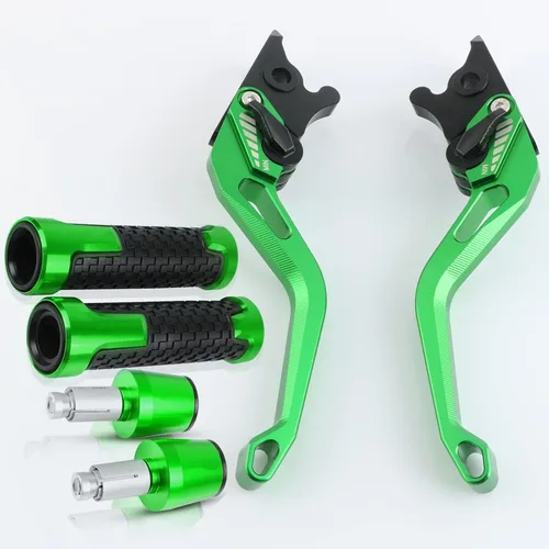 Vista 13 de Embrague de freno de motocicleta Palanca de embrague de freno ajustable para motocicleta Accesorios 3D Rhombus CNC con logotipo para Suzuki V-Strom