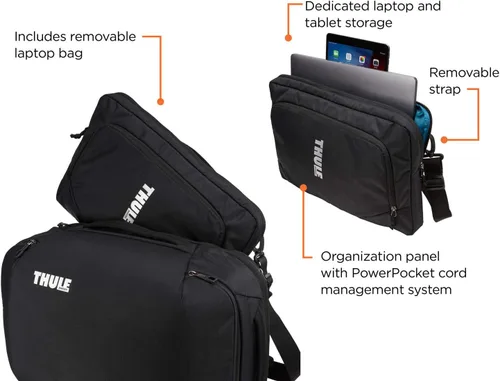 Vista 3 de Thule Subterra Convertible Carry On 40L