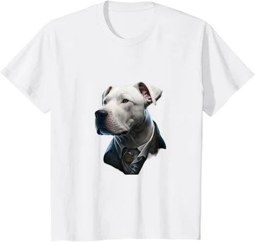 Vista 27 de Detective Dogo Argentino - Camiseta para perro, Negro