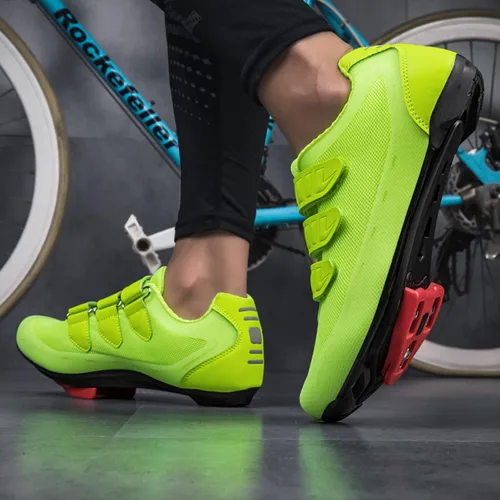 Vista 6 de Mens Womens Indoor Cycling Shoes Compatible with Peloton Bike Shoes Cycling Shoes with Delta Cleats Clip Outdoor Pedal SPD Road Bike Shoes