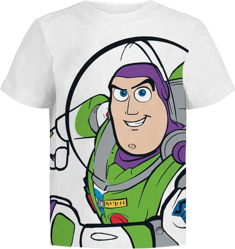 Vista 4 de Toy Story Pixar Camiseta (juegos) Woody Buzz Lightyear Jessie Rex Hamm MrPotato Forky Slinky Dog Toddler Cumpleaños Ropa para niños