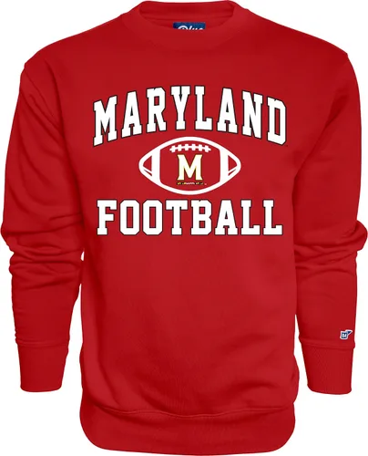 Vista 13 de Blue 84 NCAA sudadera de cuello redondo para hombre, color del equipo de fútbol