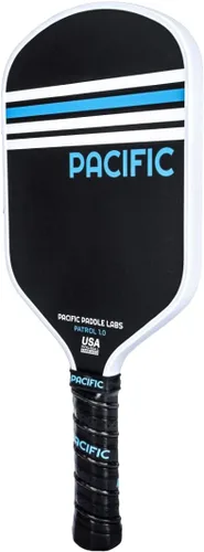 Vista 6 de Patrol 1.0 Paleta de pickleball, fibra de vidrio, 0.512 in, raqueta de pickleball aprobada por USAPA, textura de grano abrasivo de carbono, giro