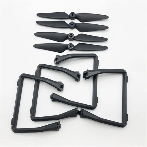 Vista 4 de Kit de hélice de dron, para SJRC F7 RC Drone Quadcopter Hélice, accesorios de hoja de arce, tren de aterrizaje, deslizamiento de aterrizaje, kit