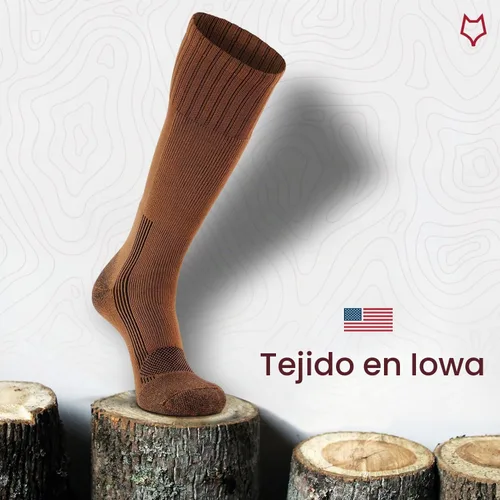 Vista 2 de Fox River Calcetines Tácticos para Botas, Media Pantorrilla, Wick Dry, Fibras de Secado Rápido, Construcción Memory-Knit, Absorción de Impactos