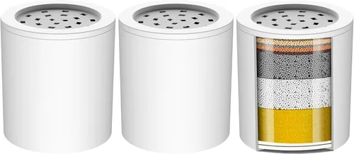 Vista 10 de Cobbe - Cartucho de filtro de ducha de 20 etapas para cabezales de ducha de agua dura - 1 paquete de cartuchos reemplazables - Filtro de agua