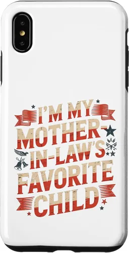 Vista 11 de Im My Mother n Law Favorite Child American Flag Funny Parent Case for iPhone 17