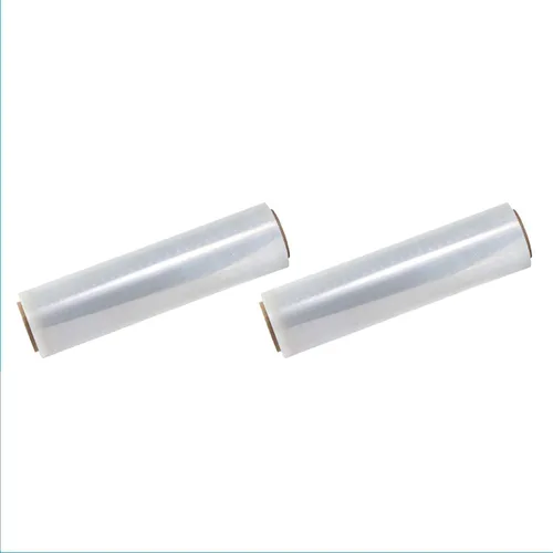 Vista 7 de Envoltura elástica resistente Envoltura retráctil de plástico transparente para mudanza y envoltura de paletas, grosor 80, rollo de 18 pulgadas x