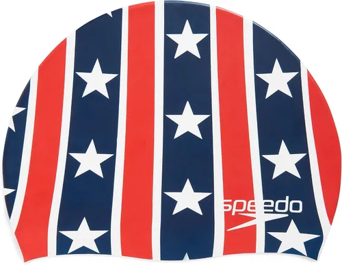Vista 7 de Speedo - Gorro de natación unisex para adultos, de silicona