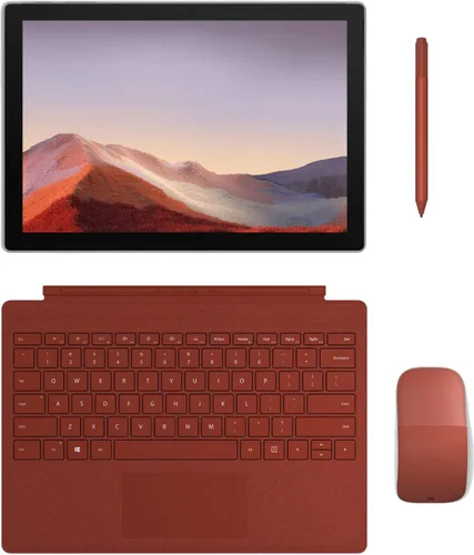 Vista 4 de Microsoft Surface Pro 7 - Tableta táctil 2 en 1 de 12.3 pulgadas, Intel Core i7-1065G7 de 1.3 GHz, 16 GB de RAM, 256 GB SSD, Windows 10 Pro, Platino