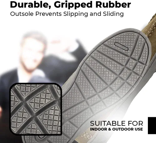 Vista 6 de Clarks Mocasines de gamuza Freddie para hombre, zapatos de casa para interiores y exteriores, antideslizantes, suela flexible, cómoda pantufla