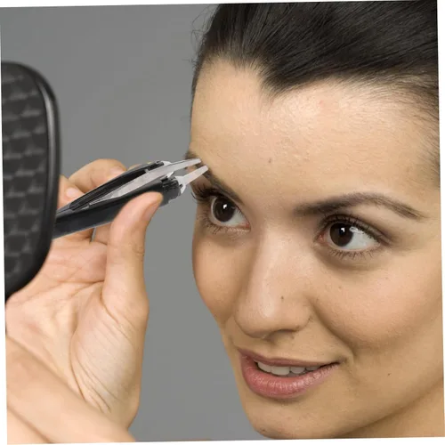 Vista 3 de Kit de pinzas retráctiles automáticas para cejas, herramienta de extracción de cejas de precisión, acero inoxidable de primera calidad para un aseo