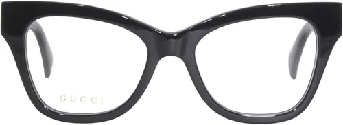 Vista 2 de Gucci GG1133O-003 - Lentes negros para mujer, Negro Transparente Negro