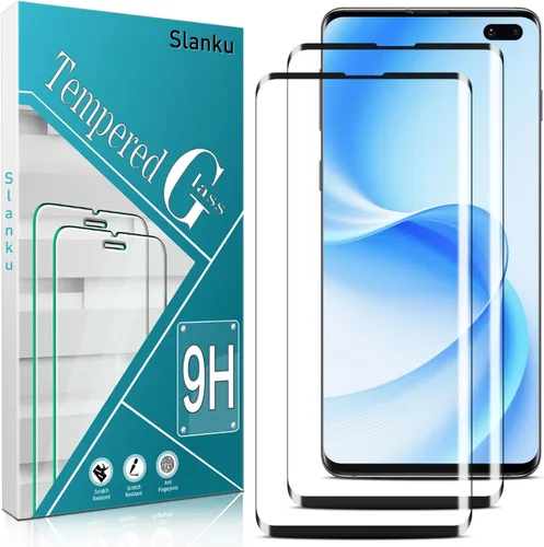 Vista 9 de Slanku Protector de pantalla para Samsung Galaxy S22 Ultra Privacy Glass 3D Negro