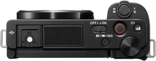 Vista 4 de Sony ZV-E10 - Kit de cámara sin espejo con lente de zoom de potencia de 16-50mm II (negro) Sensor APS-C Herramienta compacta para creadores +