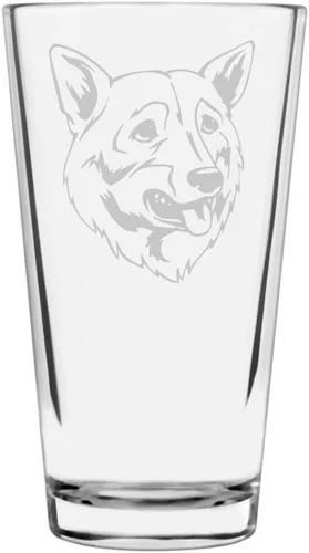 Vista 29 de Podenco Canario - Vaso de pinta de 16 onzas con temática de perro personalizado
