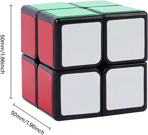 Vista 2 de Rompecabezas de juguetes de cubo 2x2, negro