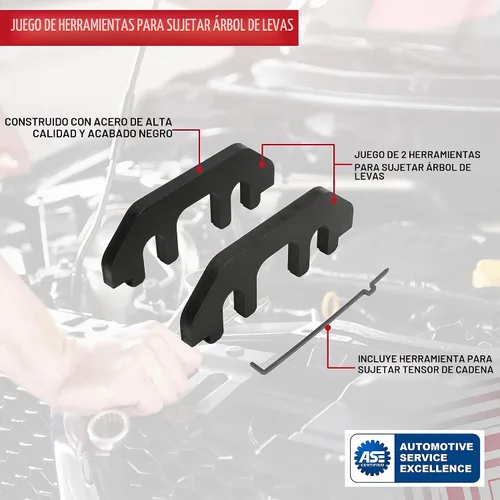 Vista 4 de AA Ignition Cam - Juego de herramientas de leva de encendido - Compatible con vehículos Ford - 2007-2014 Edge, Explorer, F150, Flex, MKX, MKS, MKT