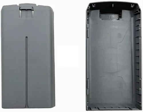 Vista 3 de [Piezas para drones] Caja de batería de plástico para DJI Mavic Mini 2 Drone Batería exterior superior e inferior Shell cubierta piezas