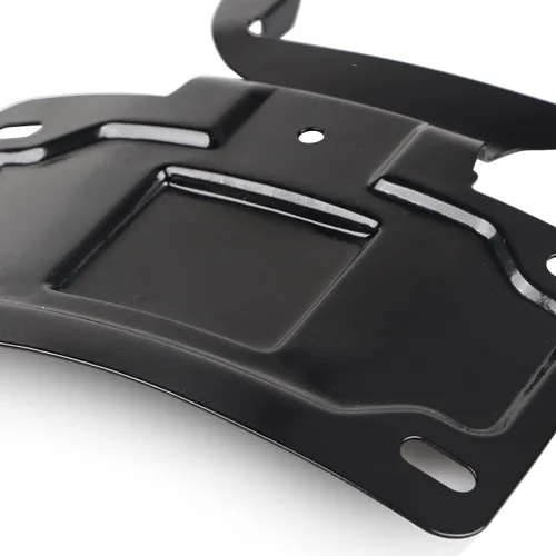 Vista 6 de Soporte de reubicación para placa de matrícula negro para Harley Road Glide Electra Glide Ultra Limited Ultra Classic FLHTK FLTRU 2014-2023