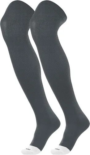 Vista 23 de TCK Socks Por encima de la rodilla para hombre Negro