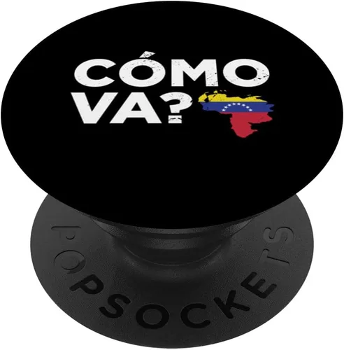 Vista 6 de Venezuela Flag Cómo Va Venezuelan What's Up PopSockets MagSafe PopGrip for iPhone