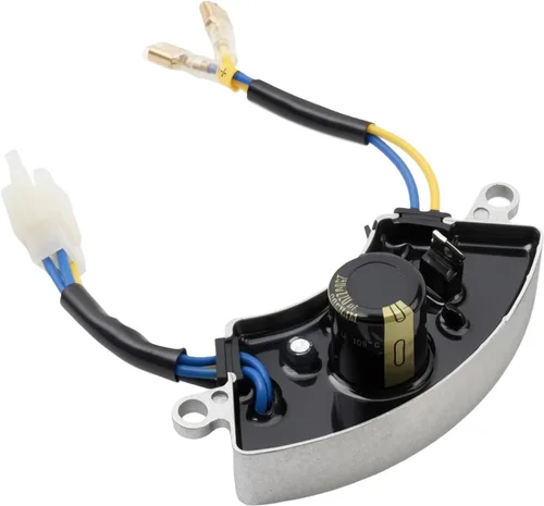 Vista 2 de Hoypeyfiy Generador de 3500 vatios AVR regulador de voltaje automático rectificador 3.5KW media luna para motor de gasolina 168FA 168FB 170F 5.5HP