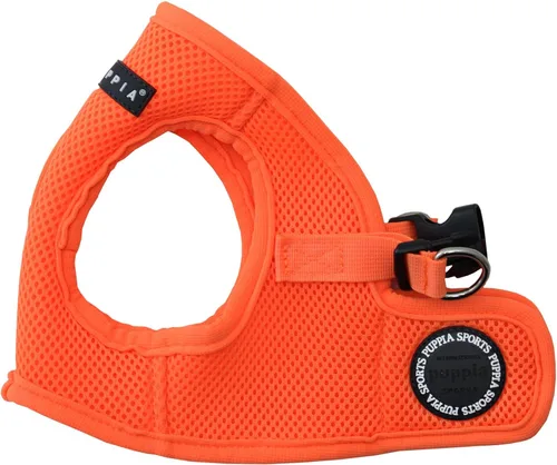 Vista 7 de Puppia Arnés de chaleco suave neón Step-in sin estrangulamiento, sin tirones, entrenamiento para perros pequeños y medianos, verde, XS