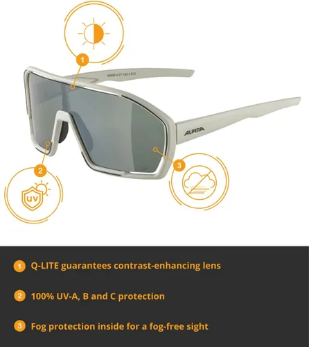 Vista 6 de ALPINA Equipo de Ciclismo Bonfire Q-lite Gris frío mate