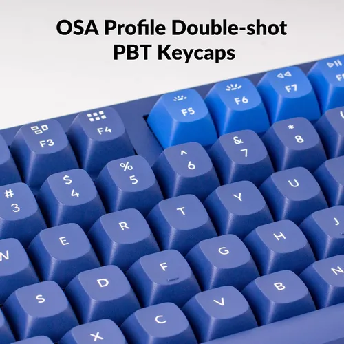 Vista 5 de Keychron Q3 QMK/VIA Teclado mecánico personalizado con cable, diseño sin llave de aluminio completo, macro programable con interruptor marrón