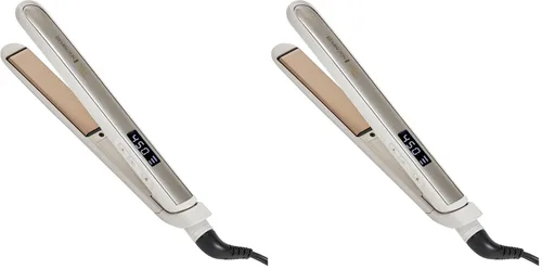 Vista 15 de Remington Shine Therapy - Plancha alisadora de pelo de 1 pulgada, plancha plana infundida con aceite de argán y queratina, plancha plana profesional