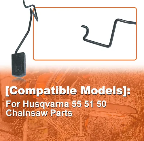 Vista 4 de Palanca de la varilla del acelerador para Husqvarna 55 51 50 piezas de motosierra 501778002, 501 77 80 02