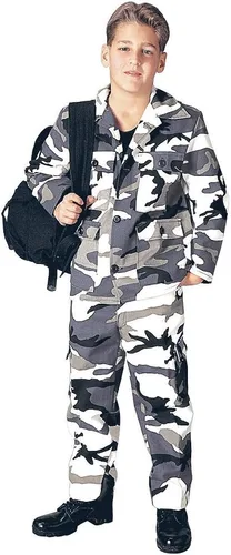 Vista 5 de Rothco Kids Bdu Pantalones – Acu Digital Camo