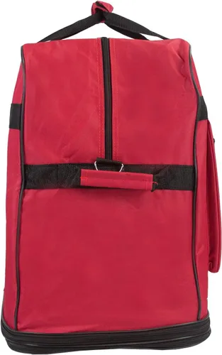 Vista 5 de 30 "36" 40 "Rolling Wheeled Duffel Bag Spinner Equipaje Expandible, Rojo -, Bolsa de lona con ruedas