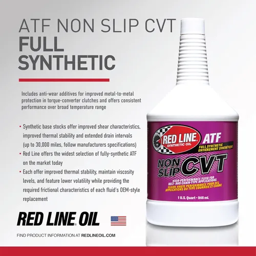 Vista 3 de Red Line 30804 líquido de transmisión variable continuo, 1 qt