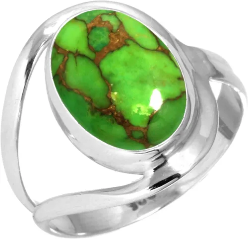 Vista 62 de Anillo de piedras preciosas naturales para mujer, perla, ojo de tigre, lapislázuli, cristal ovalado, bohemio, auténtica plata de ley 925, joyería