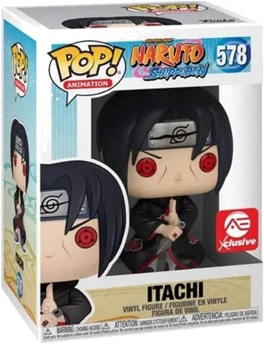 Vista 3 de Funko POP! Naruto Itachi con Kunai Edición Especial Exclusiva