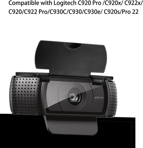 Vista 7 de Cubierta de lente compatible con cámara web Logitech C930/C920/C922P/C930C/C930e/902S/922x/C920x 920Pro/Pro 22, protector de lente para proteger