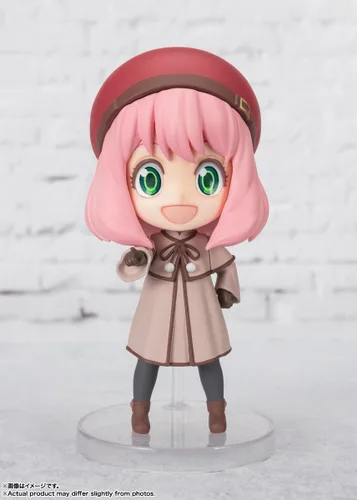Vista 2 de TAMASHII NATIONS - Spy x Family Code: White - Anya Forger -Code: White- Figuarts mini Figura de Acción Anya Forger - Código: Blanco