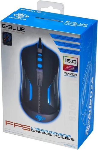 Vista 4 de E-Blue EMS669MGAA-IU Auroza Fps 8200DPI ratón