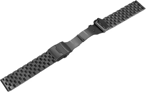 Vista 5 de Sinaike - Correa de reloj de acero inoxidable sólido, para hombres y mujeres en azul negro plateado y de 0.95pulgadas, 0.87pulgadas, 0.79pulgadas