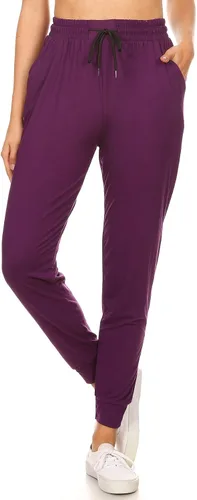 Vista 2 de Leggings Depot - Pantalones deportivos de ajuste relajado para mujer, con bolsillos y bajos, ideales para yoga y entrenamiento