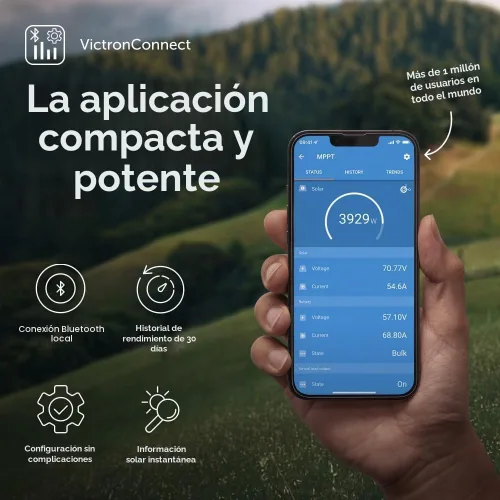 Vista 6 de Victron SmartSolar Charge Controller (150V 45A Tr)