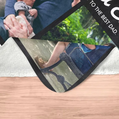 Vista 3 de Regalos personalizados para el día del padre, cobijas personalizadas con fotos, cobija personalizada con foto, cobijas con fotos personalizadas